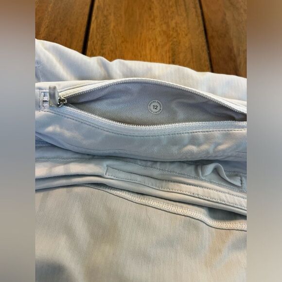 LuLuLemon ultra Light Gray (silver) Tennis/Golf Skirt; Size 12; GREAT condition! - Picture 8 of 16